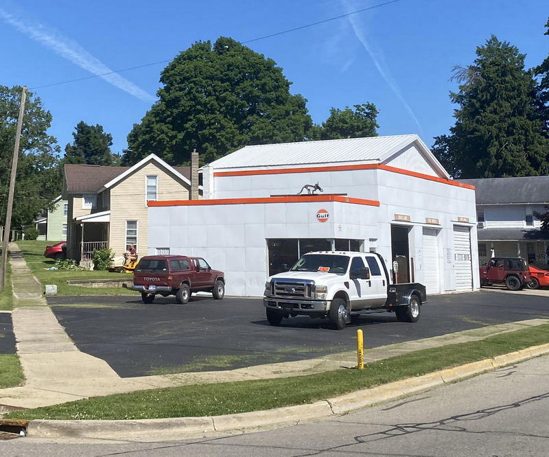 M and S Gulf Service (Carl Coplins Gulf Service) - July 2022 Photo (newer photo)